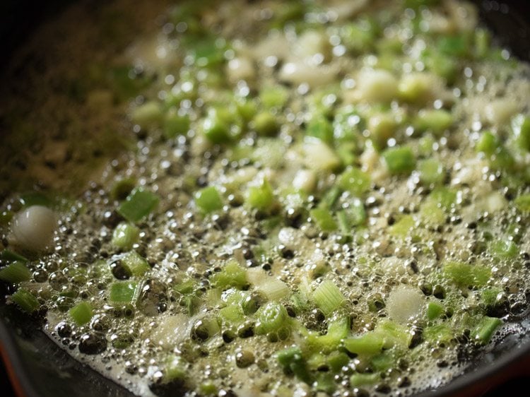 making baby corn manchurian gravy recipe