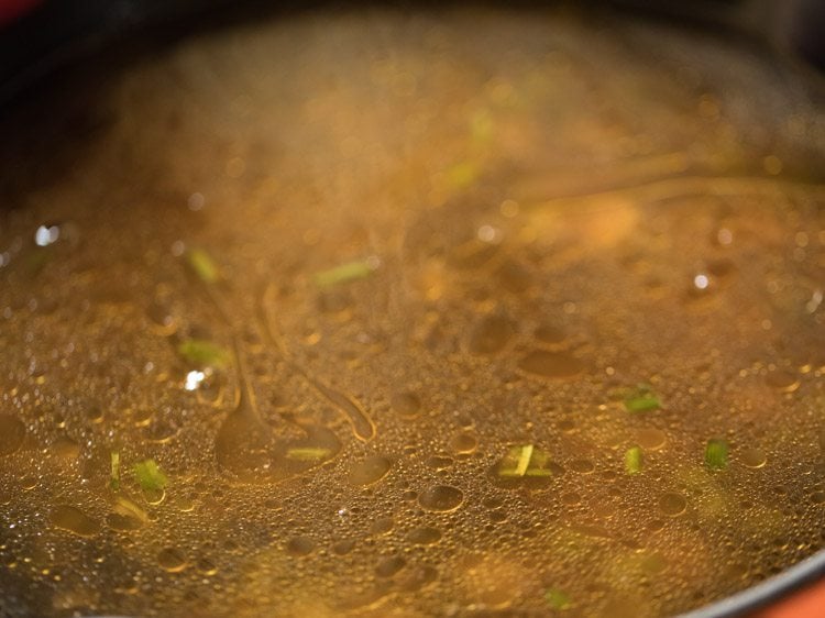 making baby corn manchurian gravy recipe