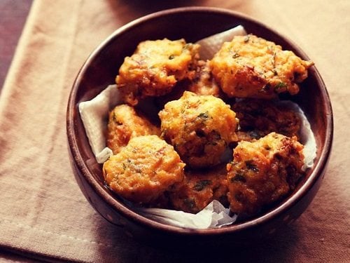 rice pakora recipe