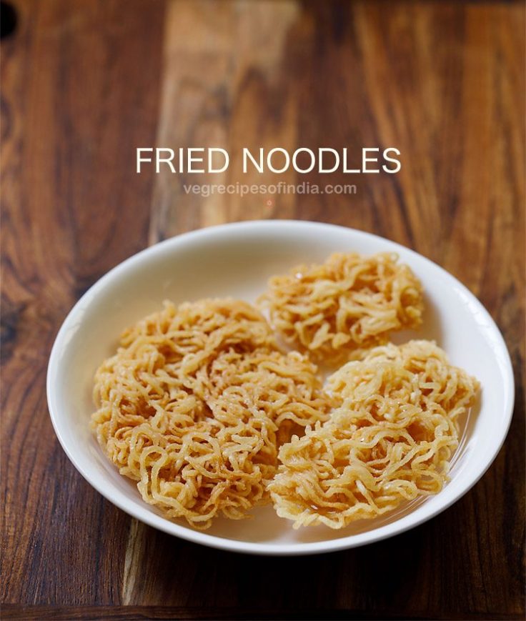 Fried Noodles (DIY) How To Make Crispy Fried Noodles