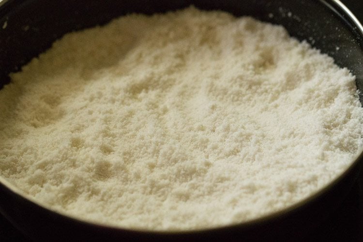 puttu flour mixture. 