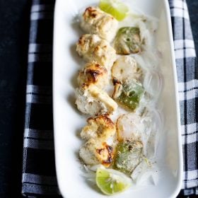 paneer malai tikka recipe, malai paneer tikka recipe