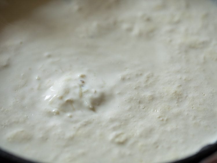 simmering till the rice grains are cooked. 