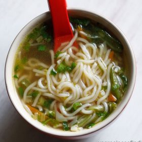 noodle soup recipe, vegetable noodle soup recipe