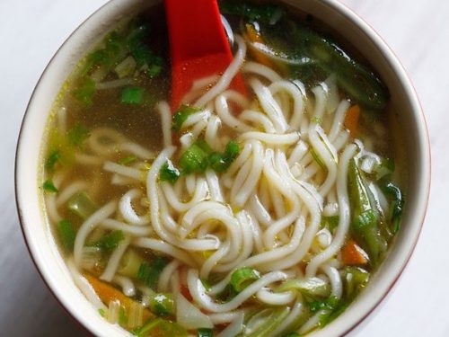 Noodle Soup  Vegetable Noodle Soup » Dassana's Veg Recipes