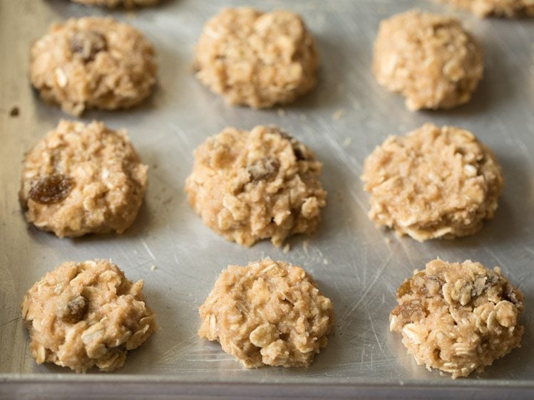 making oats cookies recipe