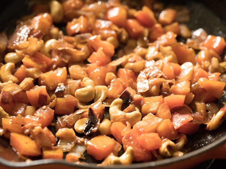 sauteing till tomatoes soften