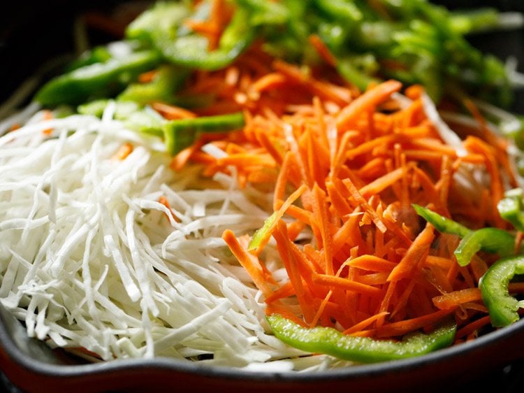 making veg American chopsuey recipe