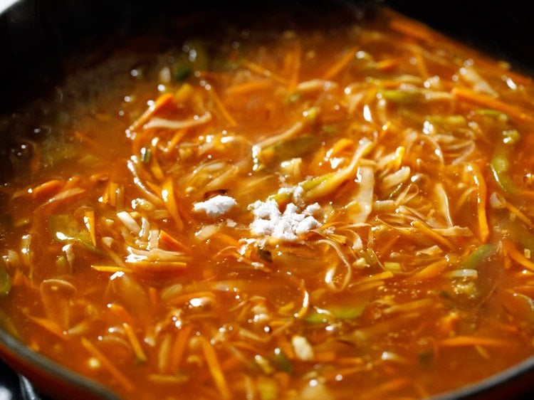 making veg American chopsuey recipe