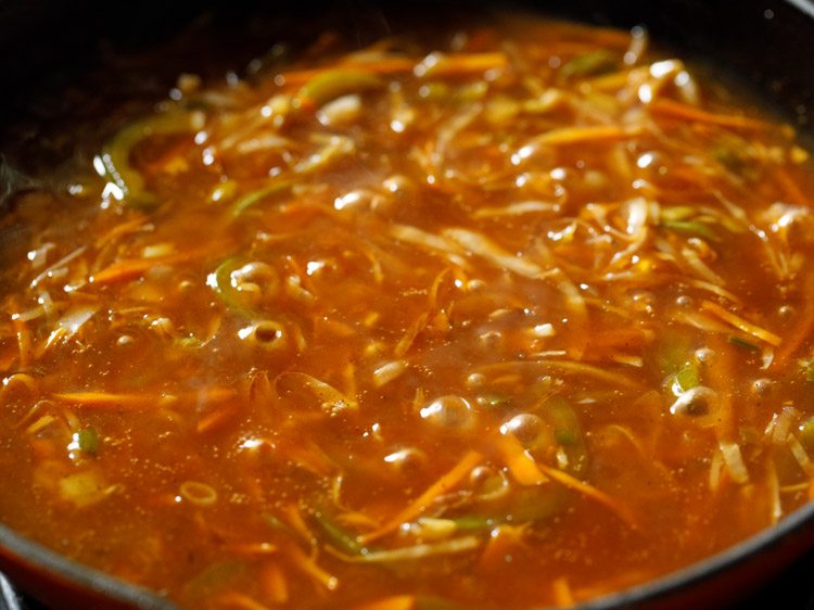 making veg American chopsuey recipe