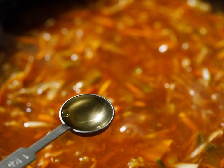 making veg American chopsuey recipe