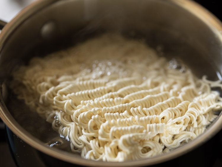 making veg noodle soup recipe