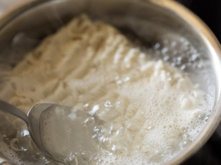 making veg noodle soup recipe