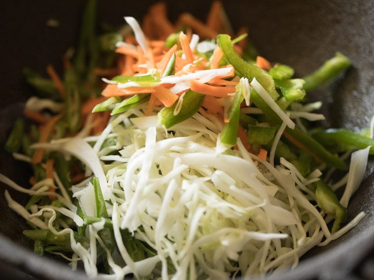 making vegetable noodle soup recipe