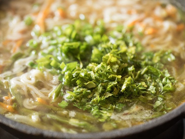 veg noodle soup recipe