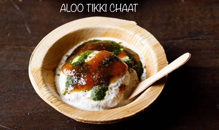 Aloo tikki chaat recipe, how to make aloo tikki chaat