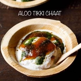 aloo tikki chaat recipe