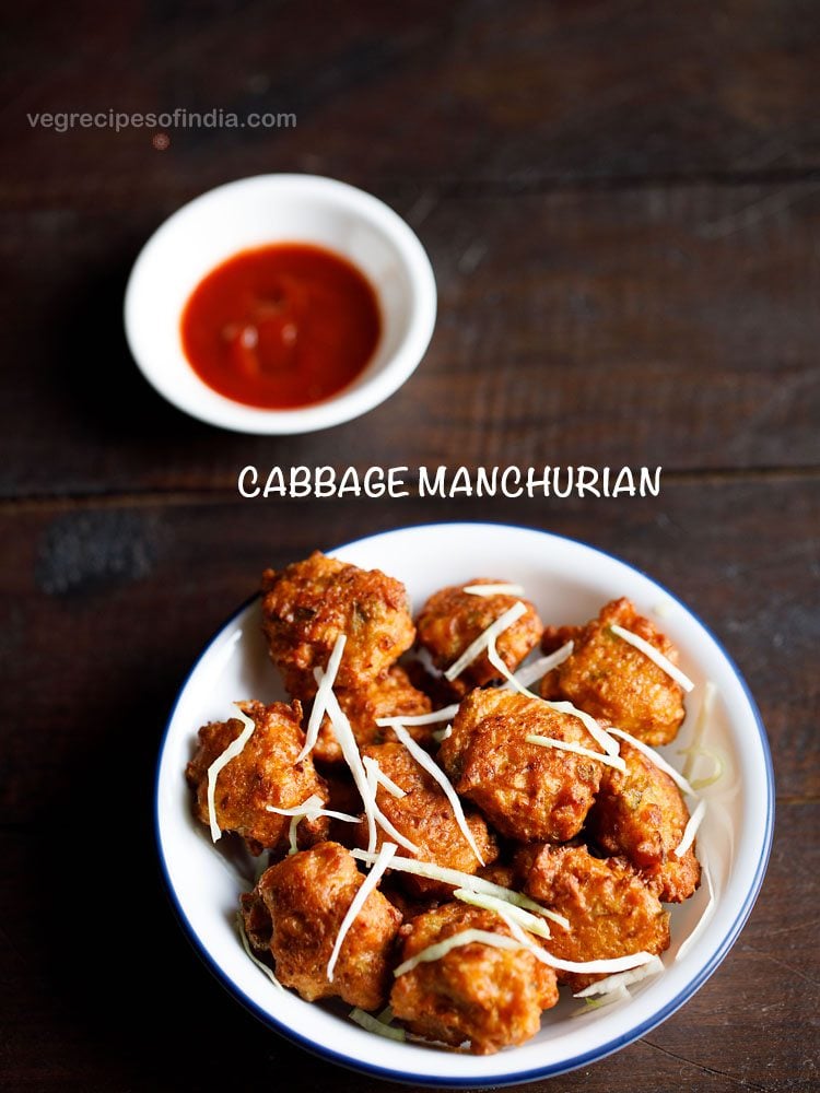 cabbage manchurian recipe