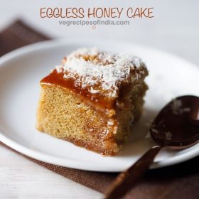 honey cake recipe, indian bakery style honey cake recipe