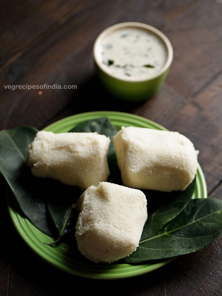 idli in jackfruit leaves