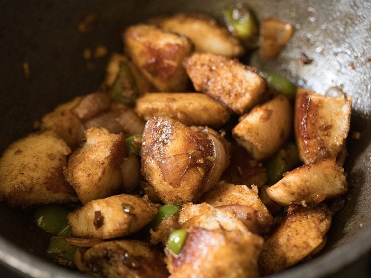 making idli manchurian recipe