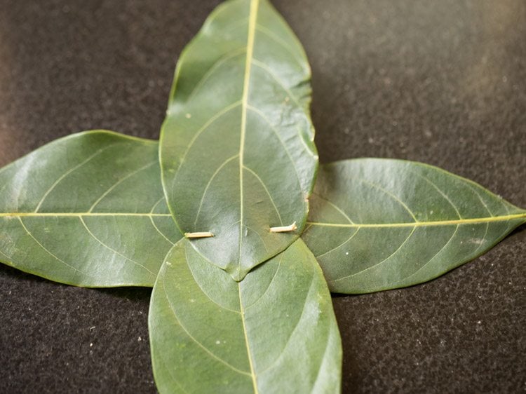 jackfruit leaves for making kotte kadubu recipe