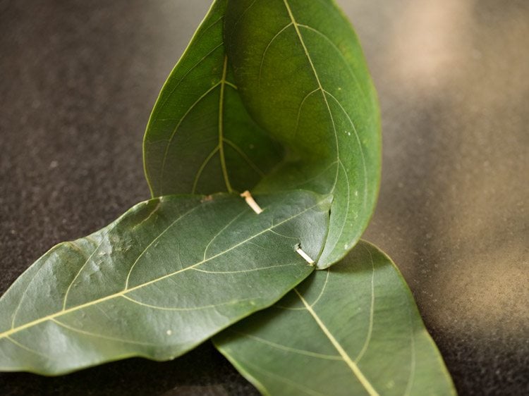 jackfruit leaves for making kotte kadubu recipe