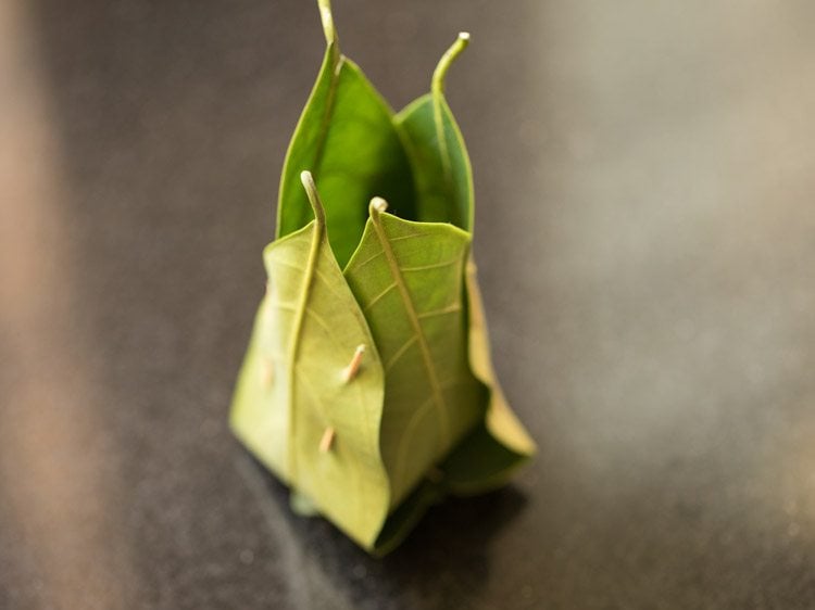 jackfruit leaves for making kotte kadubu recipe