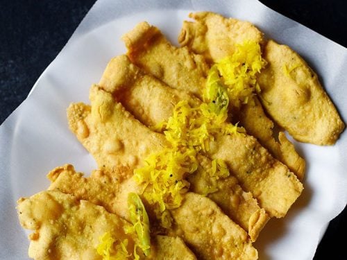 papaya sambharo recipe for fafda