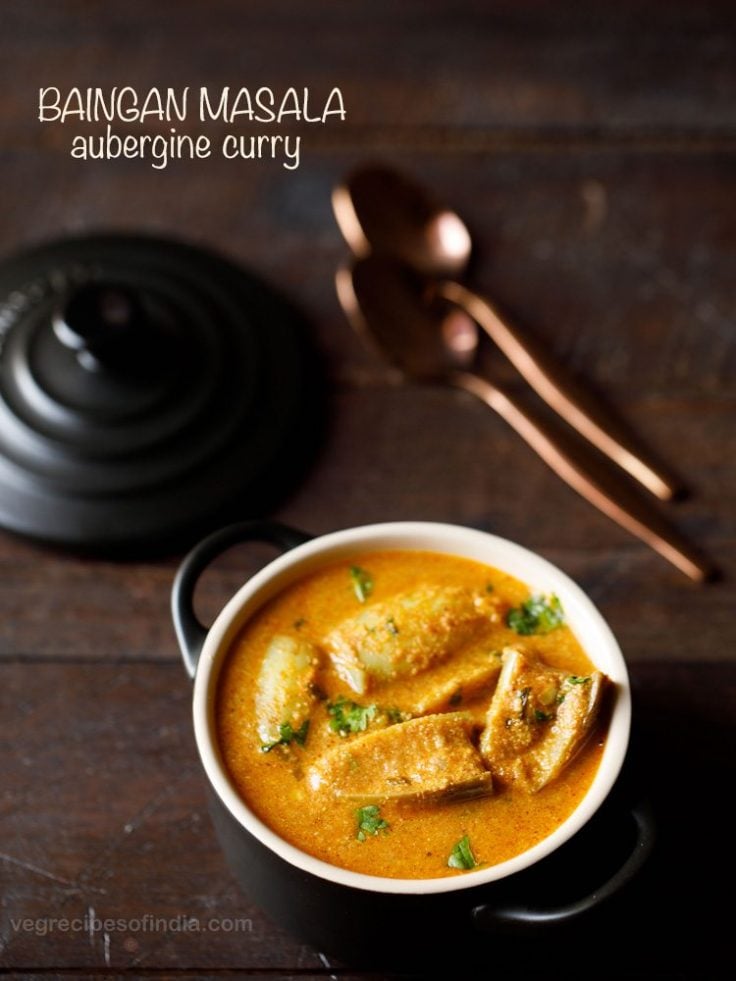 Brinjal Curry (Baingan Masala) » Dassana's Veg Recipes