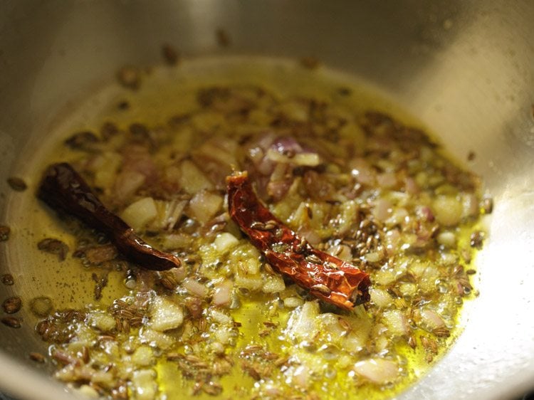 sautéing onions. 