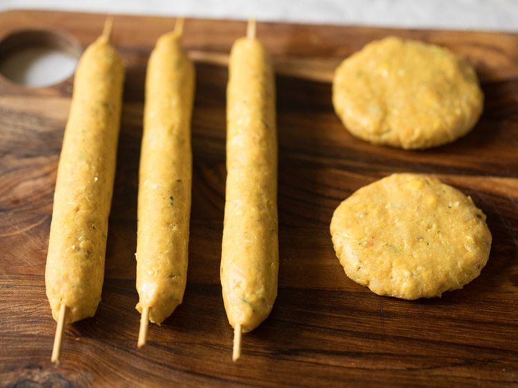 making sweet corn kabab recipe