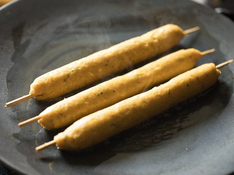 making sweet corn kabab recipe