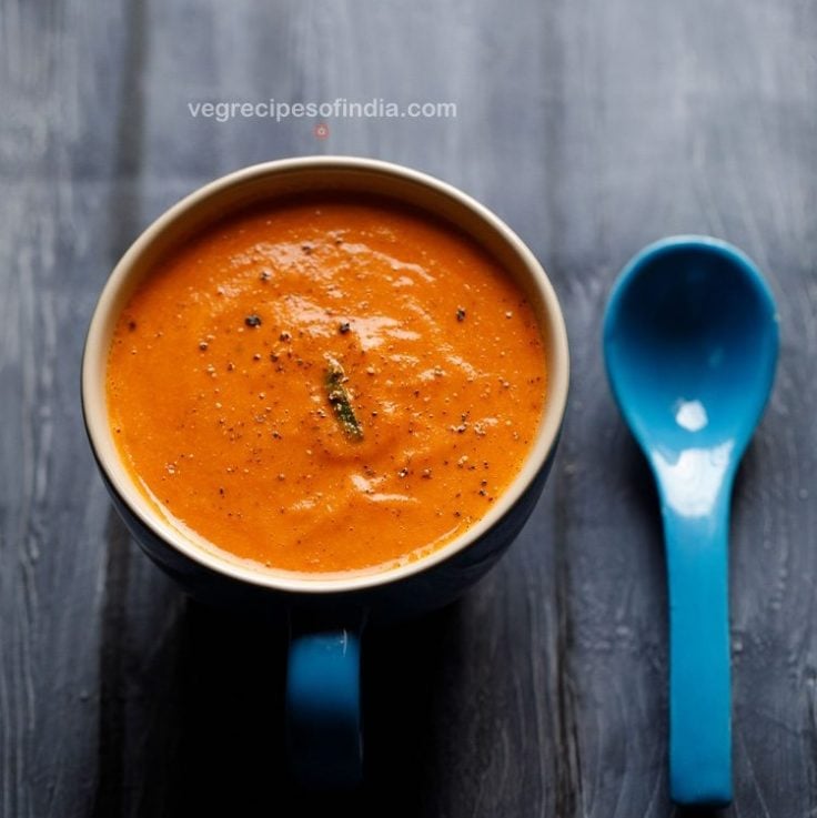Cream of Tomato Soup » Dassana's Veg Recipes