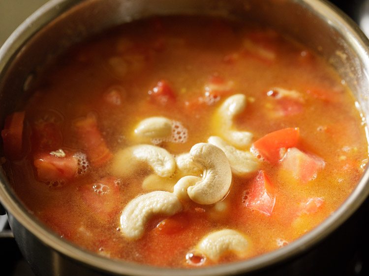 making cream of tomato soup recipe
