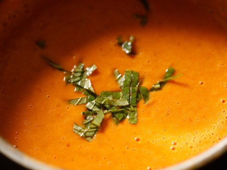 Cream of Tomato Soup » Dassana's Veg Recipes