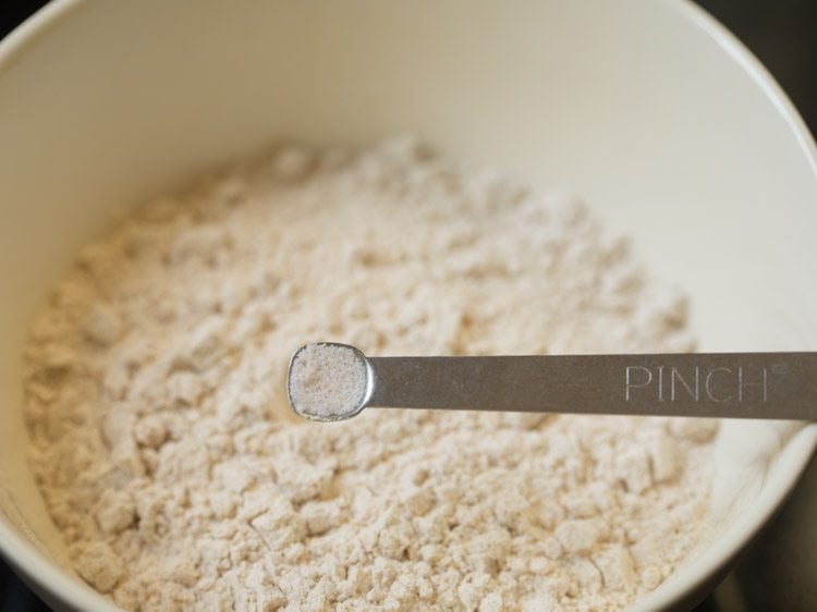 salt for making eggless pancake recipe