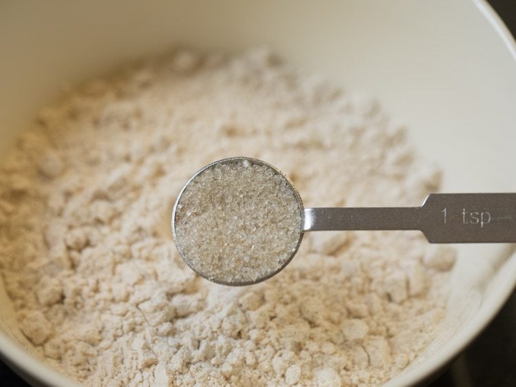 sugar for making eggless pancake recipe