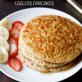 eggless pancake recipe, easy pancake recipe, best pancake recipe, fluffy pancake recipe