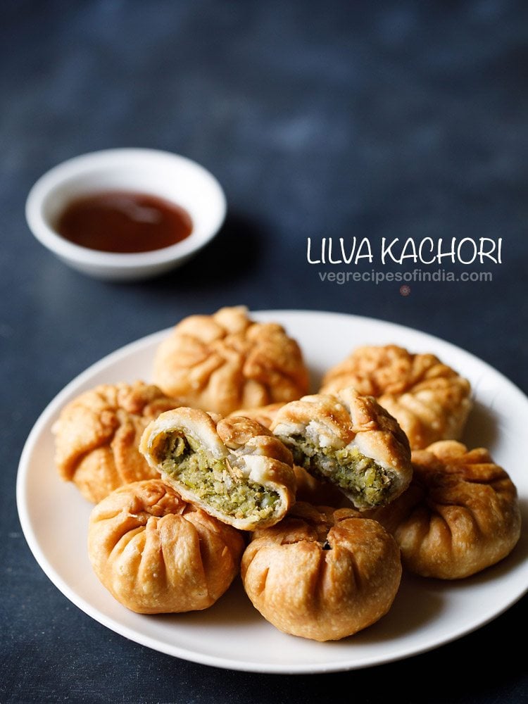 Gujarati lilva kachori recipe