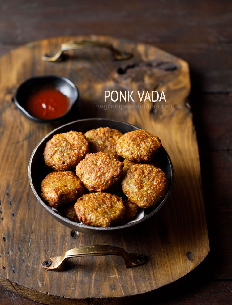ponk vada recipe