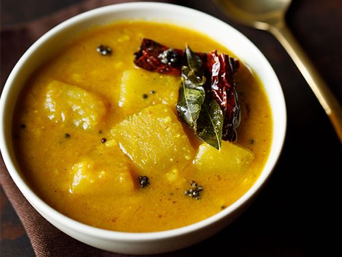 pumpkin sambar recipe