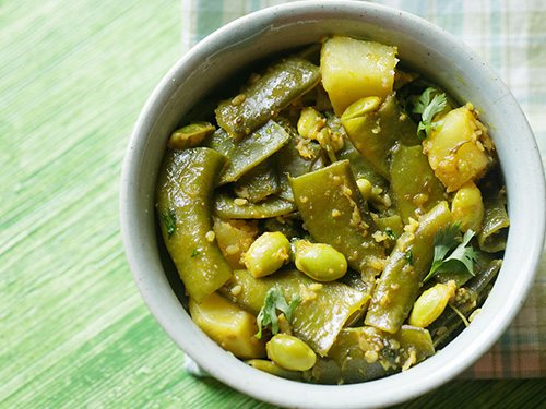 val papdi shaak recipe
