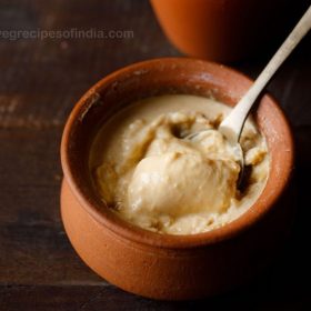 mishti doi recipe, bengali nolen gurer mishti doi recipe