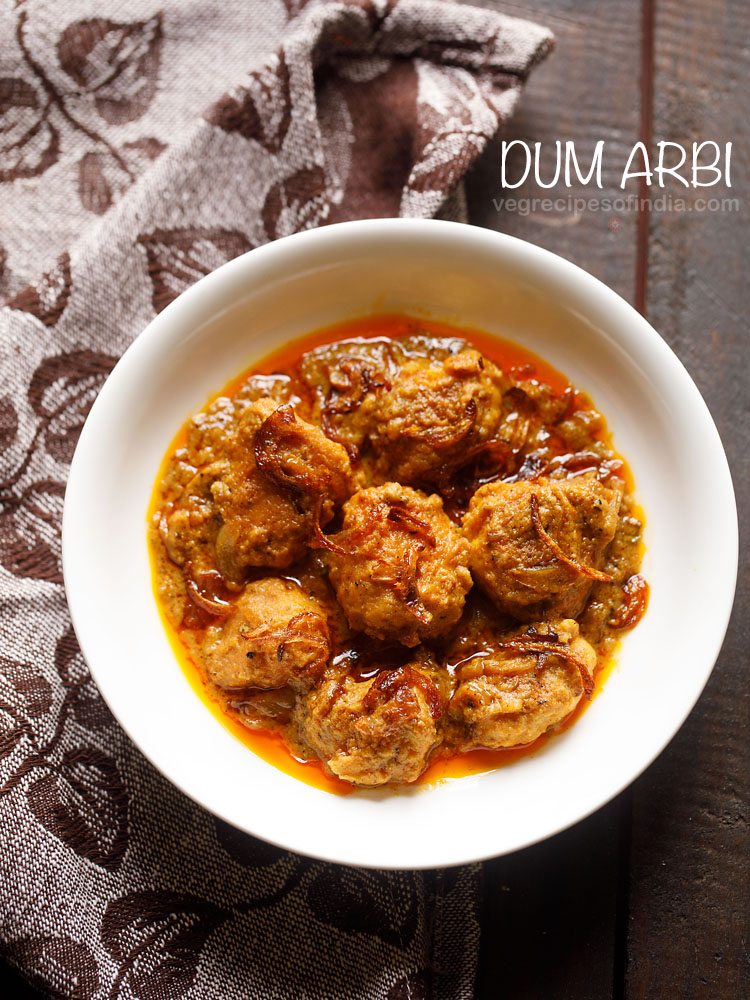dum arbi recipe