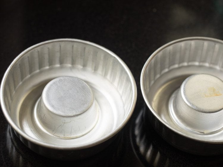 two small bundt cake pans.