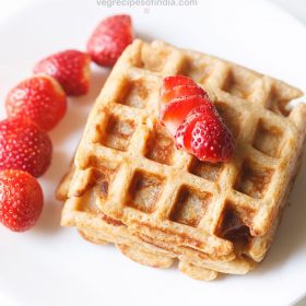 eggless waffle recipe