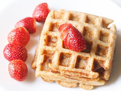 eggless waffle recipe