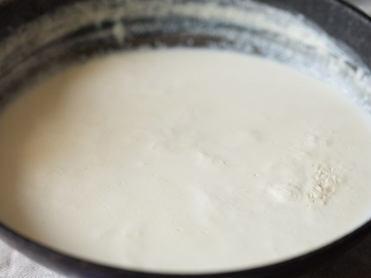 milk for making Bengali mishti doi recipe