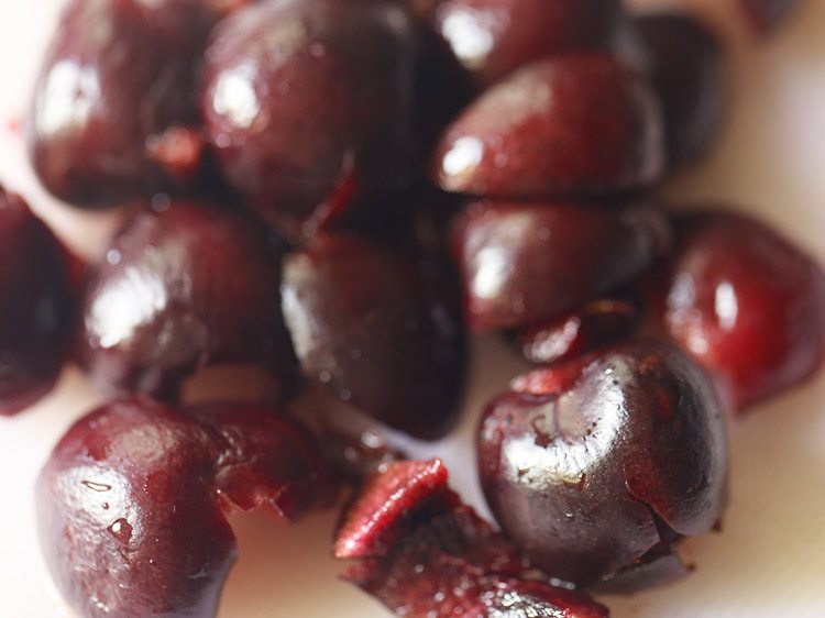 cherries to make cherry smoothie recipe